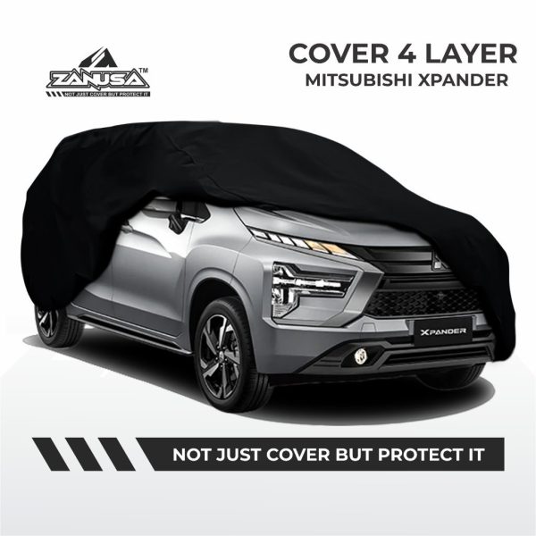 Cover Mobil Mitsubishi Xpander 4 Layer Selimut Waterproof Anti Panas UV Sarung Mobil Outdoor