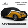 Cover Mobil Nissan Juke 4 Layer Selimut Waterproof Anti Panas UV Sarung Mobil Outdoor
