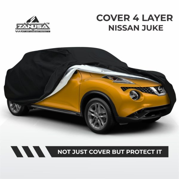 Cover Mobil Nissan Juke 4 Layer Selimut Waterproof Anti Panas UV Sarung Mobil Outdoor