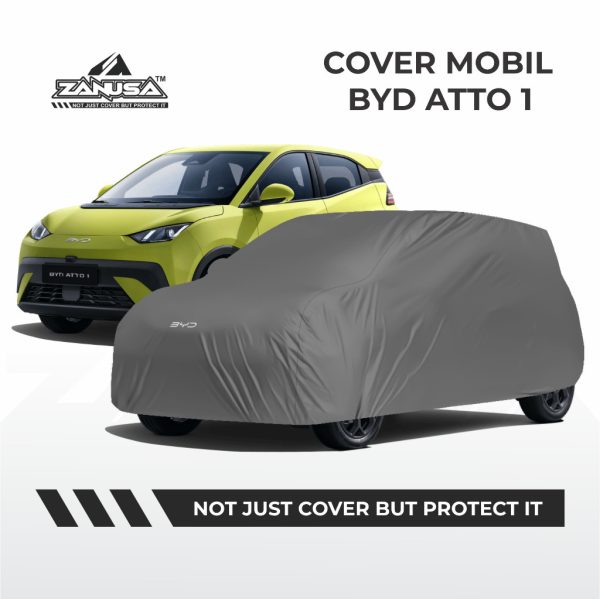 Cover Mobil BYD ATTO 1 Variasi Selimut Waterproof Anti Panas UV Sarung Mobil Outdoor (3)