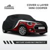 Cover Mobil Mini Cooper 4 Layer Selimut Waterproof Anti Panas UV Sarung Mobil Outdoor