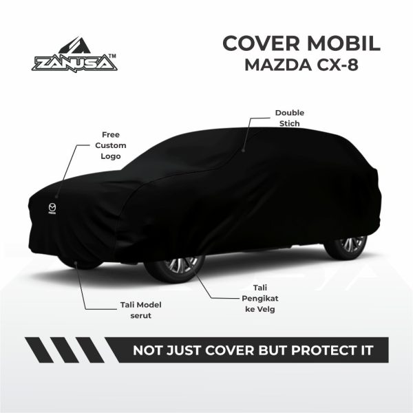 Cover Mobil Mazda CX-8 Full Outdoor Selimut Waterproof Anti Panas UV Sarung Mobil Outdoor