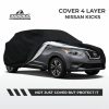 Cover Mobil Nissan Kicks 4 Layer Selimut Waterproof Anti Panas UV Sarung Mobil Outdoor