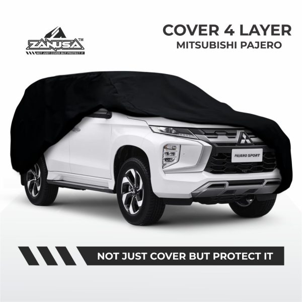 Cover Mobil Mitsubishi Pajero 4 Layer Selimut Waterproof Anti Panas UV Sarung Mobil Outdoor