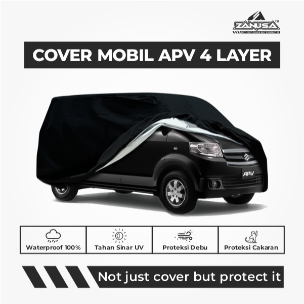 id-11134207-822wr-mmuey2id2dxk7d.jpg Cover Mobil Suzuki Apv 4 Layer Selimut Waterproof Anti Panas UV Sarung Mobil Outdoor