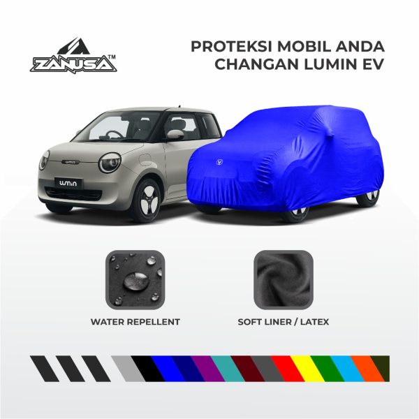 id-11134207-822wt-mq1edpprxzbief-1.jpg Cover Mobil Changan Lumin EV Full Outdoor Selimut Waterproof Anti Panas UV Sarung Mobil Outdoor